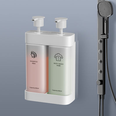 Wall Mounted Transparent Bottle Soap Dispenser 140*79*237mm For Home And Hotel